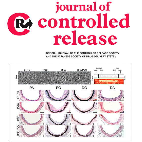 Banu Akar and Robert van Lith, Journal of Controlled Release, 2018 Cover